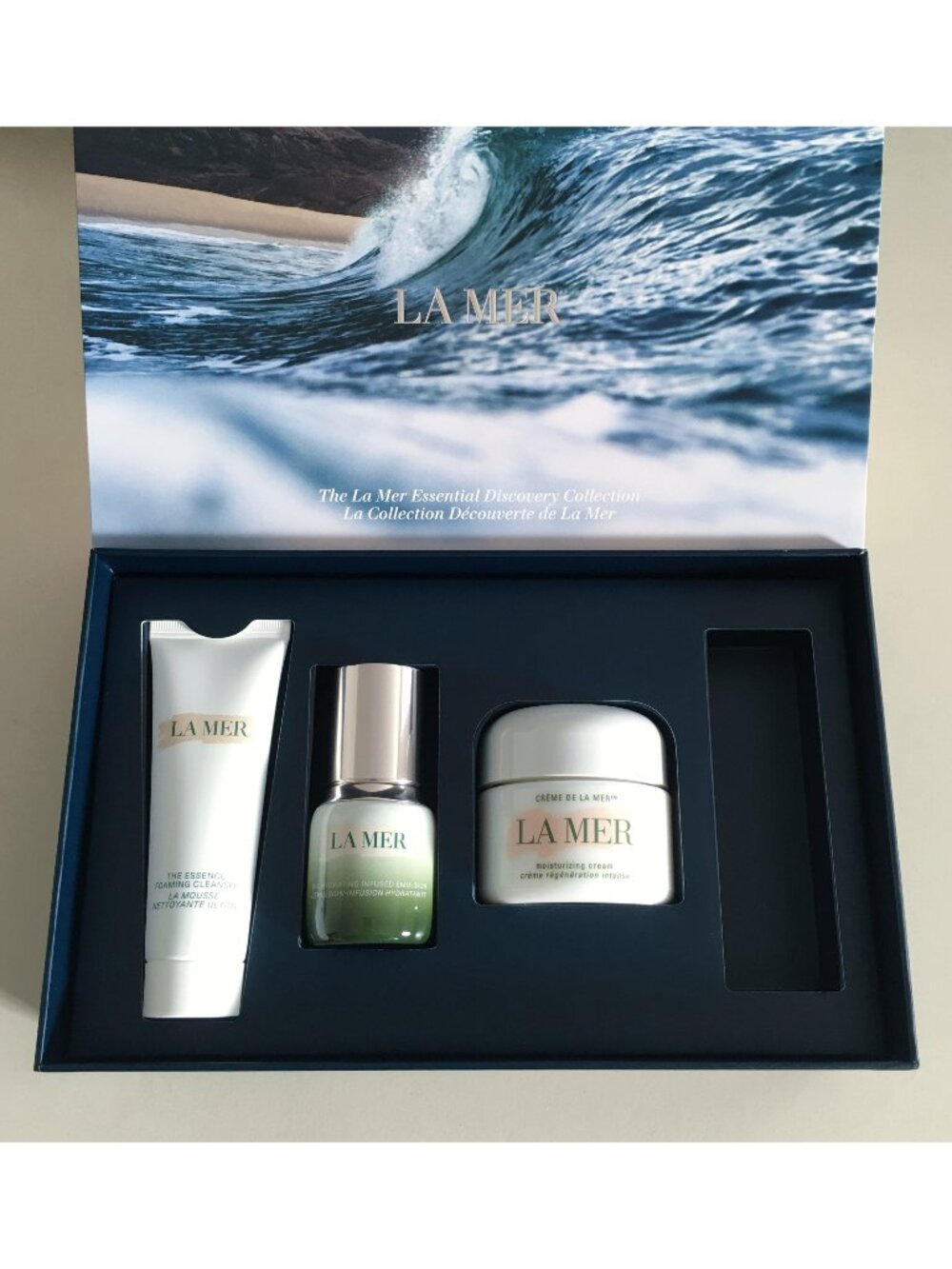 La Mer Cleanser + Emulsion + Crème de la Mer Set